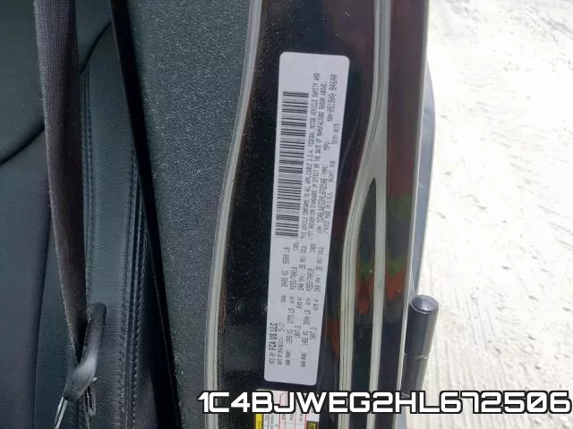1C4BJWEG2HL672506 фото 2