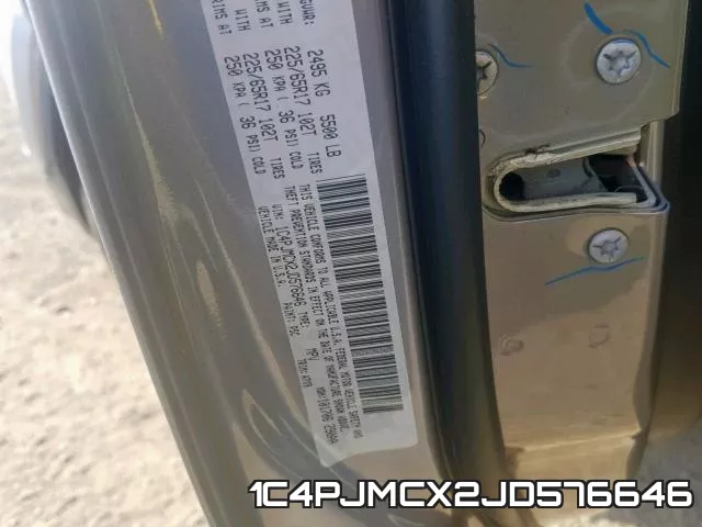 1C4PJMCX2JD576646 фото 2