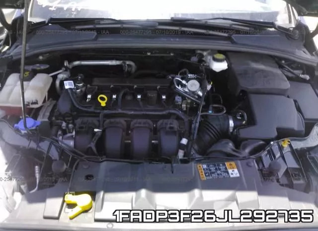1FADP3F26JL292735 фото 2