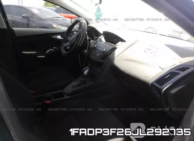 1FADP3F26JL292735 фото 6