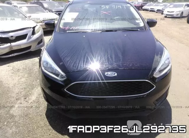 1FADP3F26JL292735 фото 7