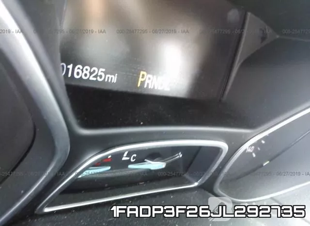 1FADP3F26JL292735 фото 8