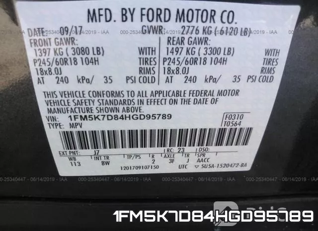 1FM5K7D84HGD95789 фото 10