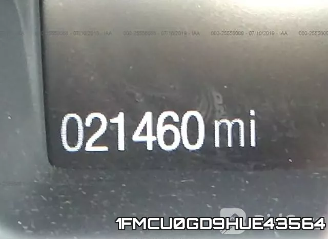 1FMCU0GD9HUE43564 фото 8