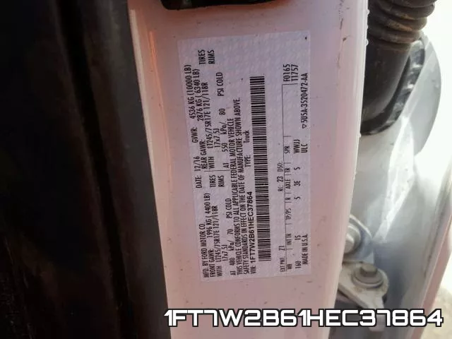 1FT7W2B61HEC37864 фото 2