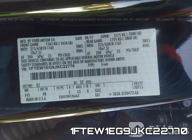 1FTEW1EG9JKC22770 фото 10