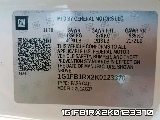 1G1FB1RX2K0123370 фото 2
