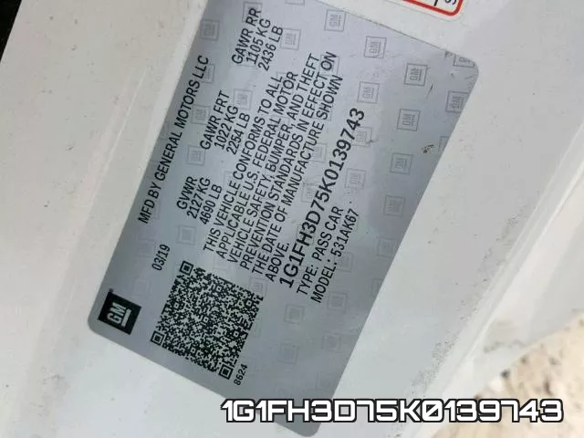 1G1FH3D75K0139743 фото 2