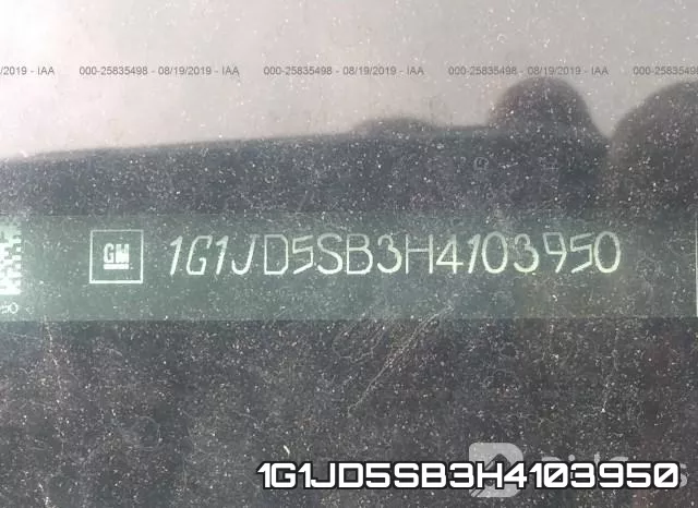 1G1JD5SB3H4103950 фото 10