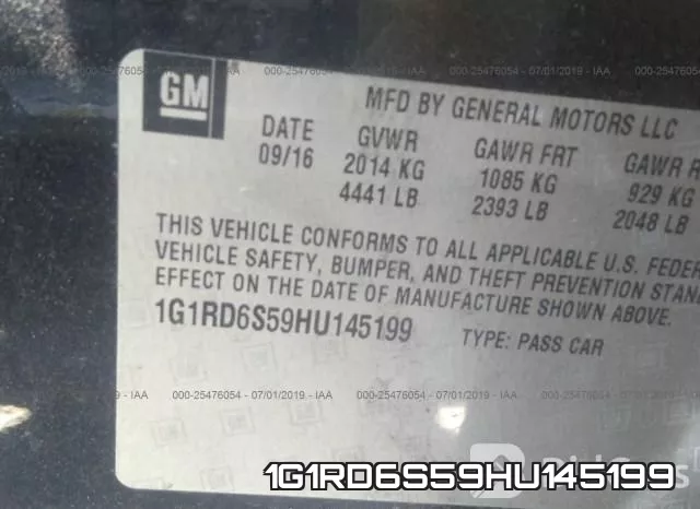 1G1RD6S59HU145199 фото 10