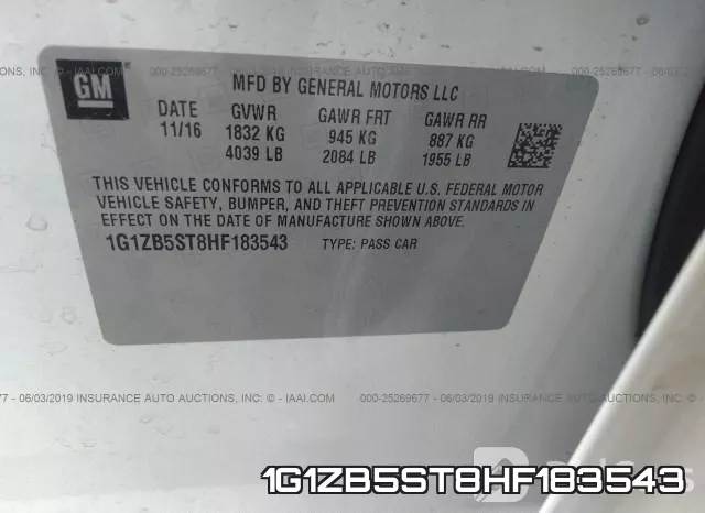 1G1ZB5ST8HF183543 фото 10