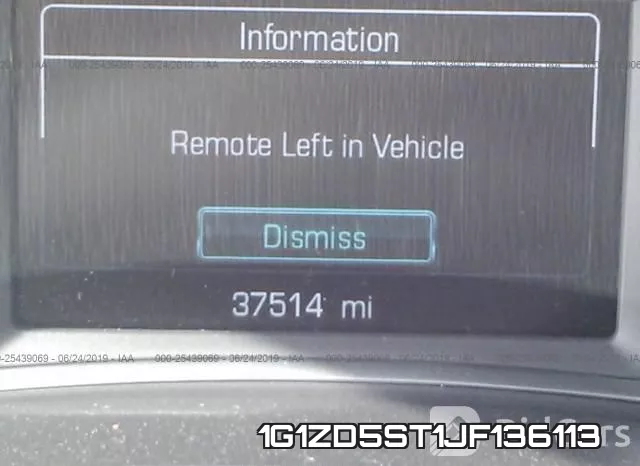 1G1ZD5ST1JF136113 фото 8