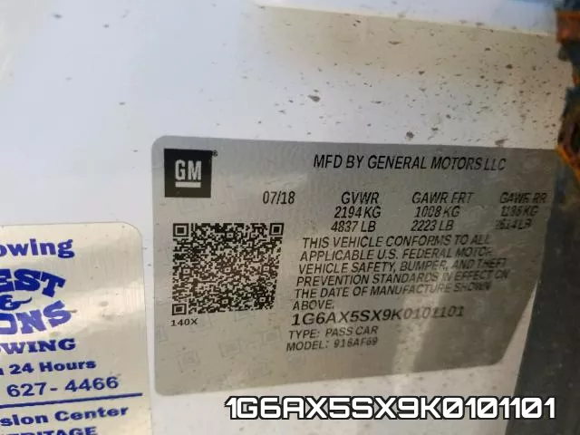 1G6AX5SX9K0101101 фото 2
