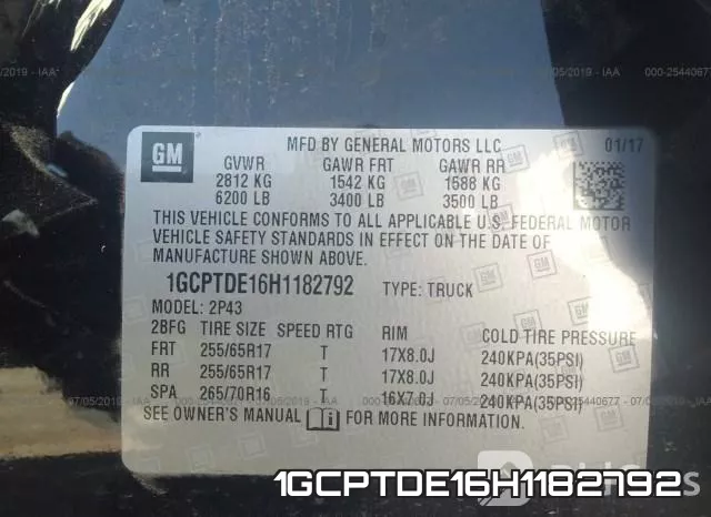 1GCPTDE16H1182792 фото 10