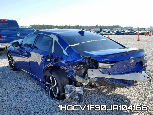 1HGCV1F30JA104166 фото 4
