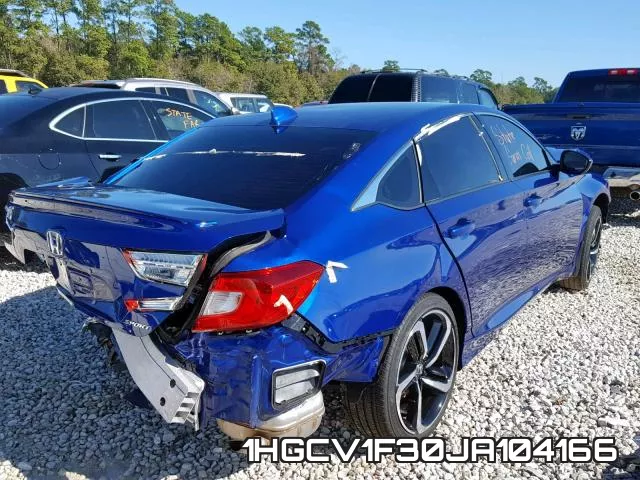 1HGCV1F30JA104166 фото 5