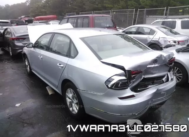 1VWAA7A31JC027580 фото 4