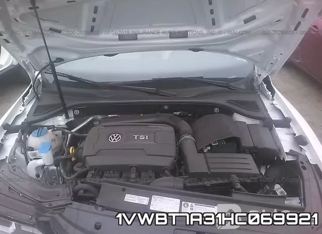 1VWBT7A31HC069921 фото 2