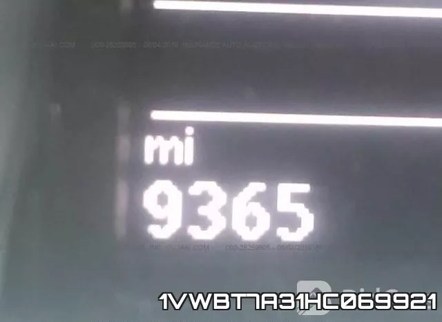 1VWBT7A31HC069921 фото 8
