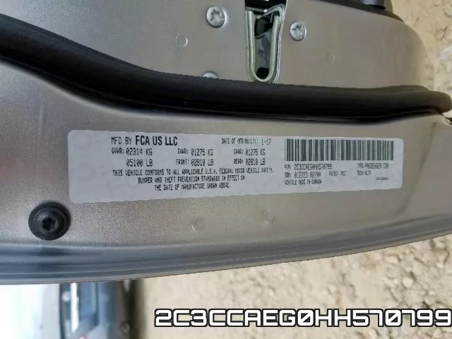 2C3CCAEG0HH570799 фото 2