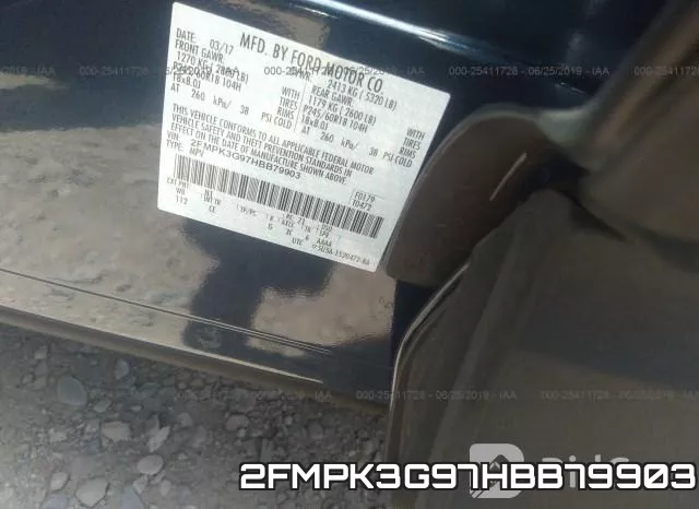 2FMPK3G97HBB79903 фото 10