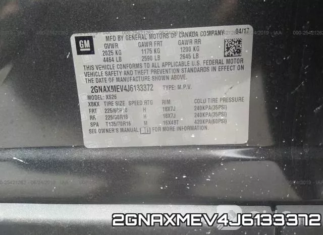2GNAXMEV4J6133372 фото 10