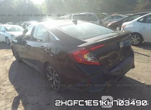 2HGFC1E51KH703490 фото 4