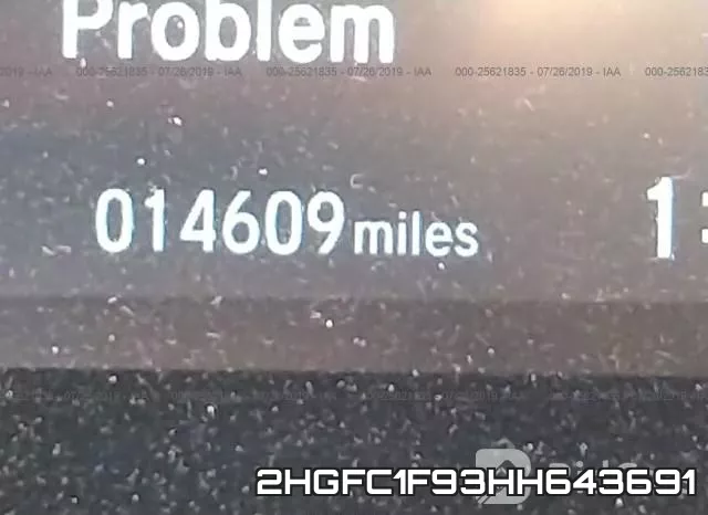 2HGFC1F93HH643691 фото 8