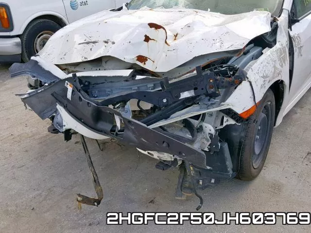2HGFC2F50JH603769 фото 10