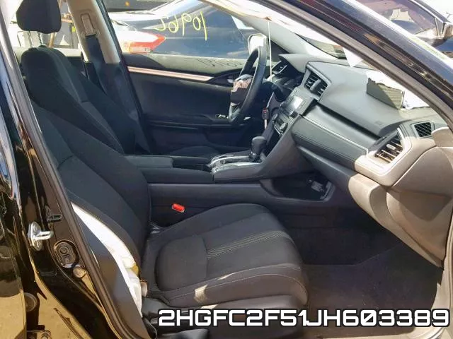 2HGFC2F51JH603389 фото 6
