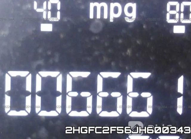 2HGFC2F56JH600343 фото 8