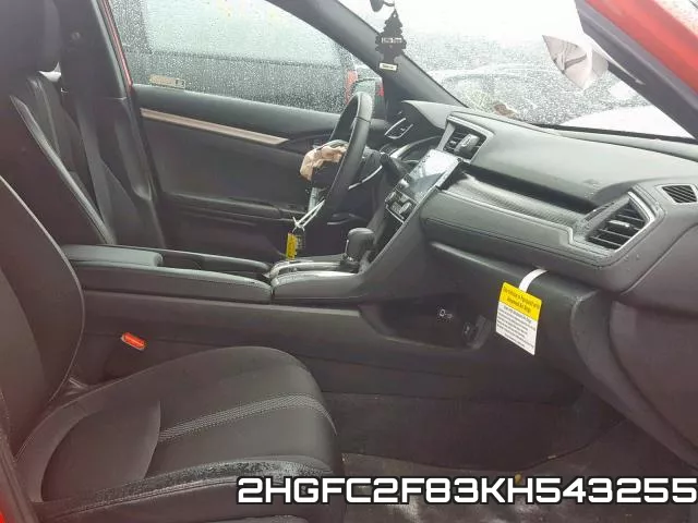2HGFC2F83KH543255 фото 6