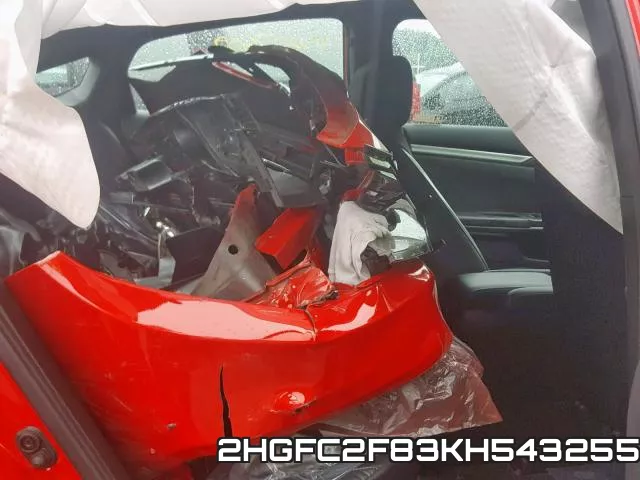 2HGFC2F83KH543255 фото 7