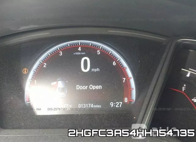 2HGFC3A54HH754735 фото 8