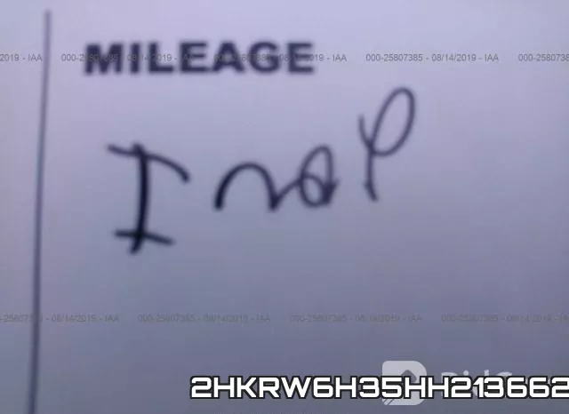 2HKRW6H35HH213662 фото 8