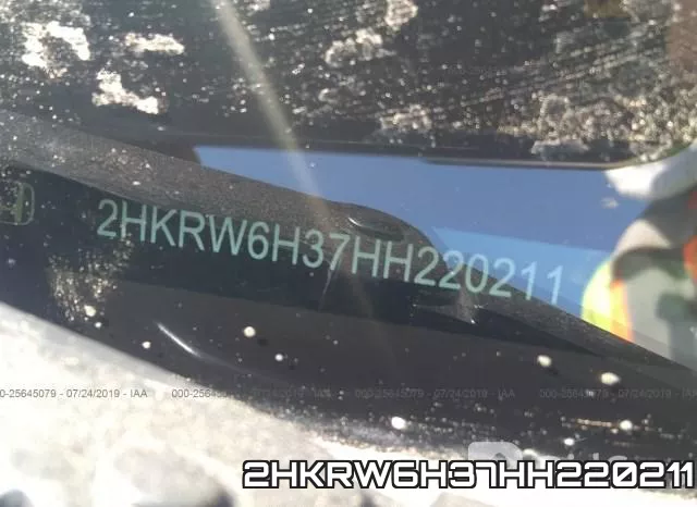 2HKRW6H37HH220211 фото 10