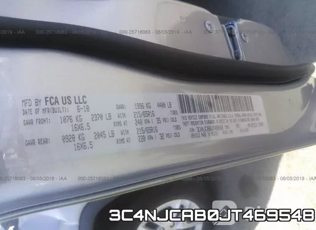 3C4NJCAB0JT469548 фото 10
