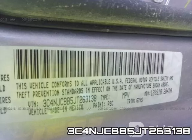3C4NJCBB5JT263138 фото 10