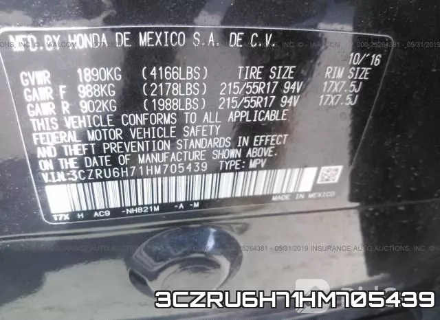 3CZRU6H71HM705439 фото 10