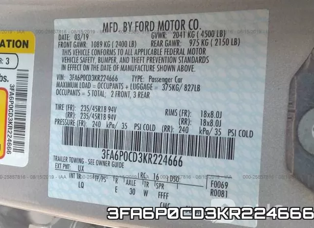 3FA6P0CD3KR224666 фото 10