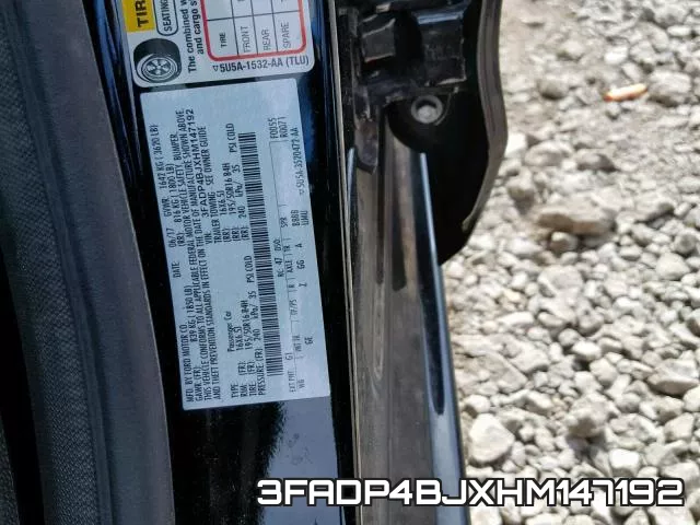 3FADP4BJXHM147192 фото 2