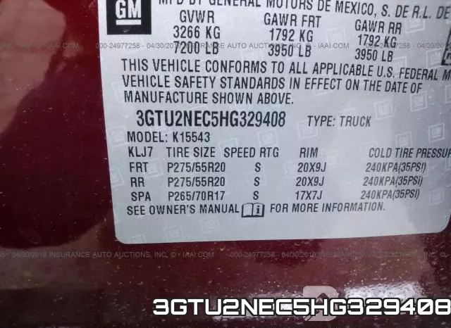 3GTU2NEC5HG329408 фото 10