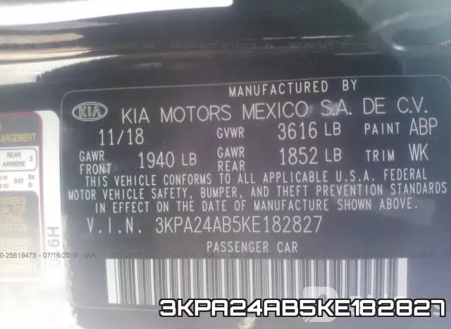 3KPA24AB5KE182827 фото 10