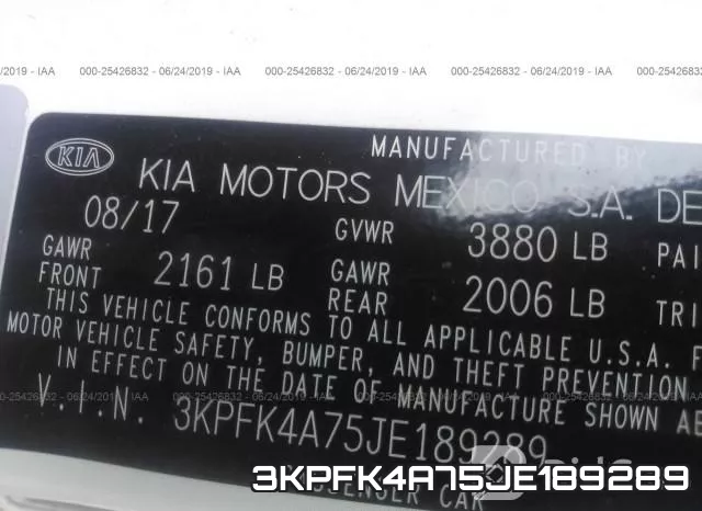 3KPFK4A75JE189289 фото 10