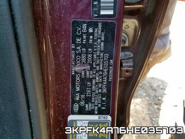 3KPFK4A76HE035703 фото 2