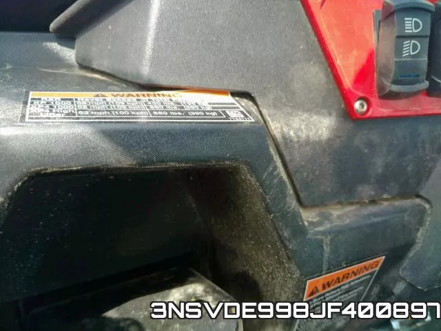 3NSVDE998JF400897 фото 9