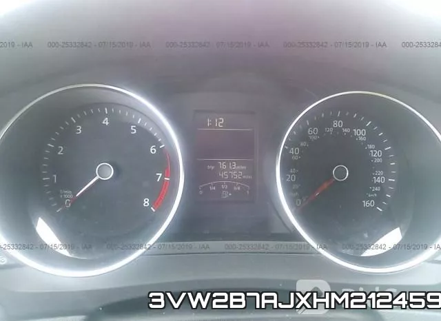 3VW2B7AJXHM212459 фото 8