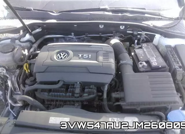 3VW547AU2JM260805 фото 2