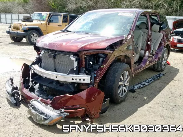 5FNYF5H56KB030364 фото 3