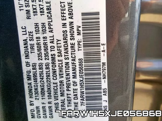 7FARW1H5XJE056868 фото 2